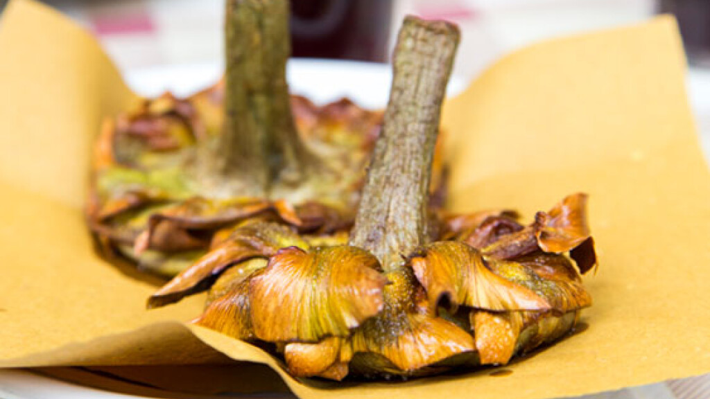 Carciofi alla Giudia - carciofo giudia