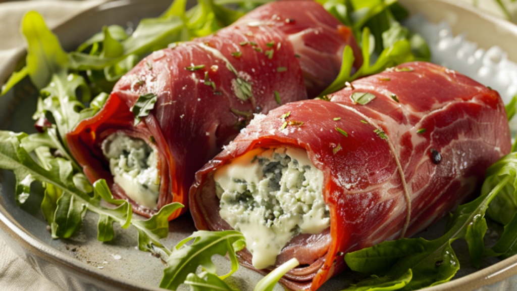 Involtini di Bresaola della Valtellina e Gorgonzola D.O.P. - Involtini di Bresaola della Valtellina e Gorgonzola D.O.P.