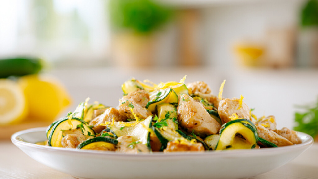 Bocconcini di pollo e tacchino con zucchine e limone - bocconcini-pollo-tacchino-zucchine-limone