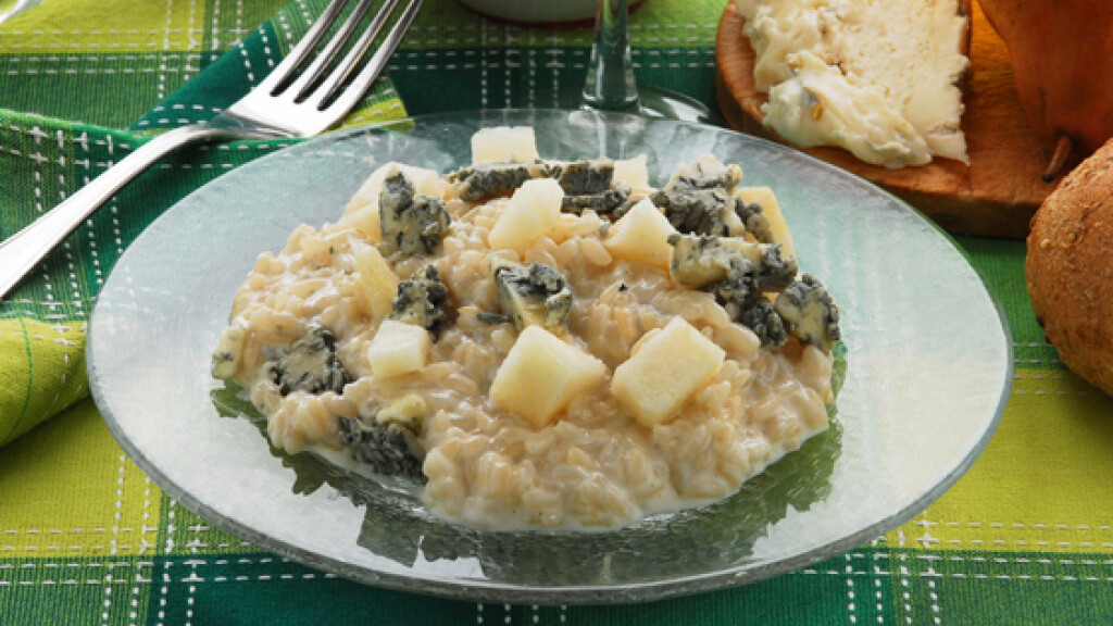 Risotto al Gorgonzola e Pere - Risotto Gorgonzola e Pere Abate