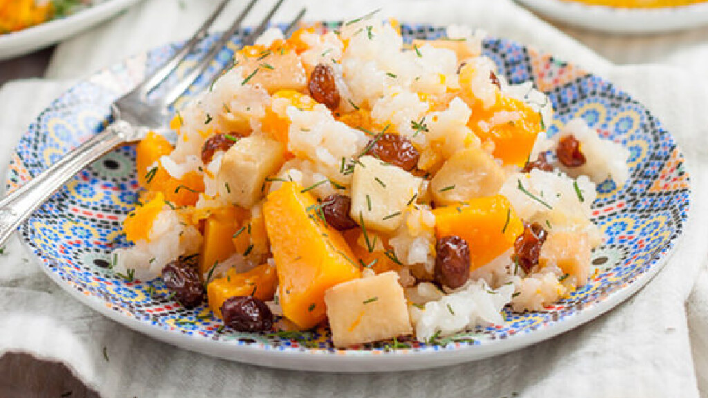 Risotto con Mele e Zucca - Risotto Piccante con Mele e Zucca