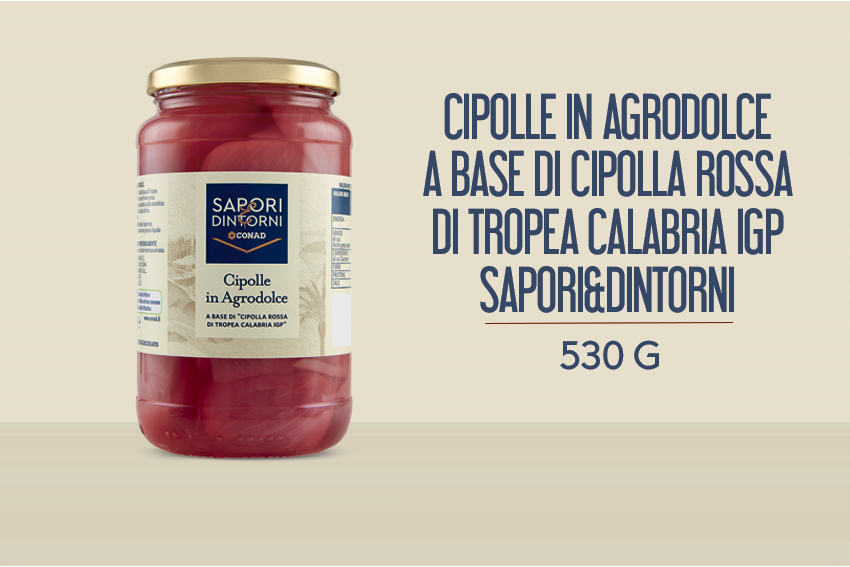Cipolle Rosse Calabresi In Agrodolce: Vasetto Da 290 Gr, Ideali Come Contorno Per Carni, Formaggi, Antipasti E Panini