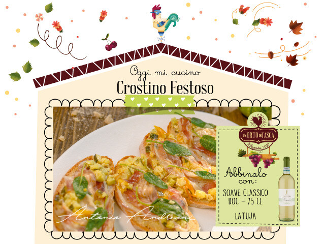 LUGLIO: Crostino Festoso