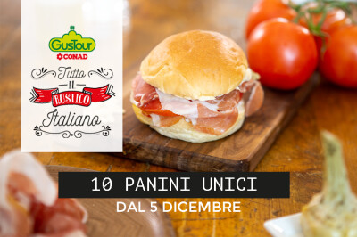 Dal 5 dicembre scopri i Panini - panini