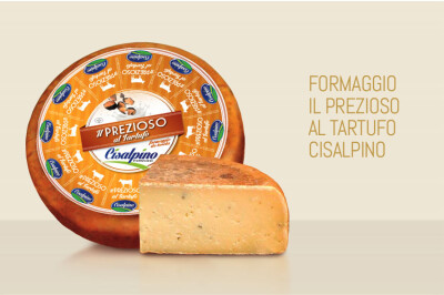 Formaggio Il Prezioso al tartufo Cisalpino - FORMAGGIO IL PREZIOSO AL TARTUFO CISALPINO