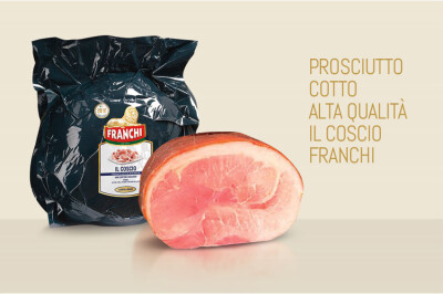 Prosciutto Cotto Alta Qualità Il Coscio Franchi - PROSCIUTTO COTTO ALTA QUALITÀ IL COSCIO FRANCHI