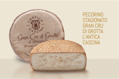 Pecorino Stagionato Gran Cru di Grotta L'antica Cascina - Pecorino Stagionato Gran Cru di Grota L'antica Cascina