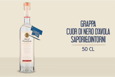 Grappa Cuor di Nero d'Avola Sapori&Dintorni - grappa-nero-avola