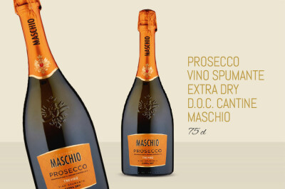 Prosecco Vino Spumante Extra Dry D.O.C. Cantine Maschio