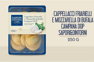 Cappellacci Friarielli e Mozzarella di Bufala Campana DOP Sapori e Dintorni - cappellacci