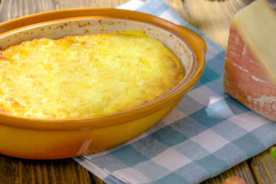 Carote al forno con Grana Padano e Taleggio