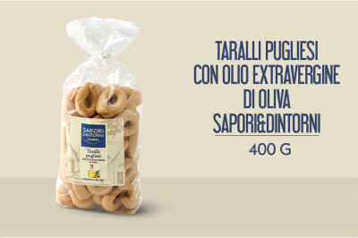 Taralli Pugliesi con olio extravergine di oliva Sapori e Dintorni