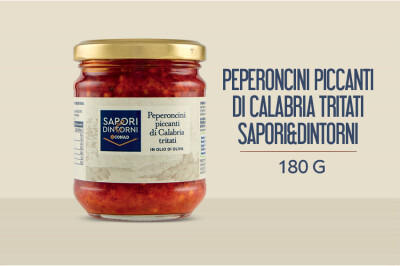 Peperoncini piccanti di Calabria tritati Sapori e Dintorni