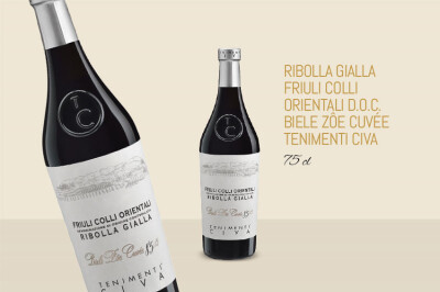 Ribolla Gialla Friuli Colli orientali D.O.C. Biele Zôe Cuvée Tenimenti Civa - ribolla-gialla-tenimenti-civa