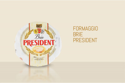 Formaggio Brie President - formaggio-brie