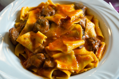 Pappardelle al ragù