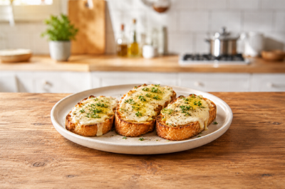 Bruschette con Caciotta di Norcia - Bruschette con Caciotta di Norcia