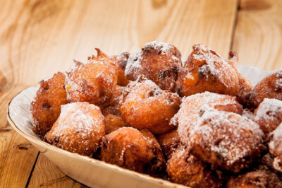 Frittelle Veneziane con Uvetta 