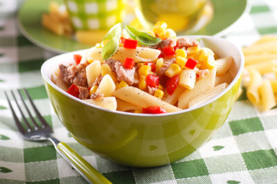 Pasta fredda Tonno, Mais e Pomodorini - pastamais