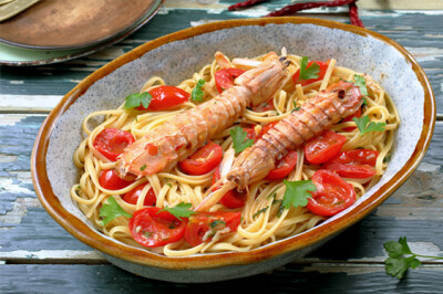 Tagliolini alle Pannocchie - tagliolini-pannocchie-cannocchie-ricetta-pesce