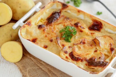 Gateau di Patate bianche e tartufo - Timballo di patate