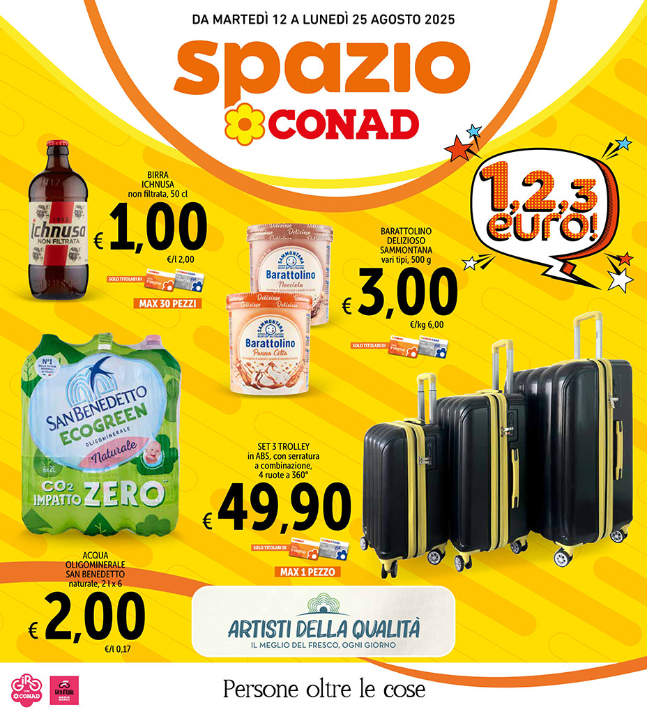 1, 2, 3 euro - Corciano, Terni