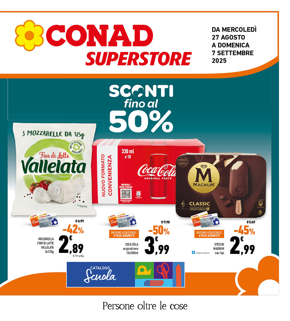 Sconti fino al 50%