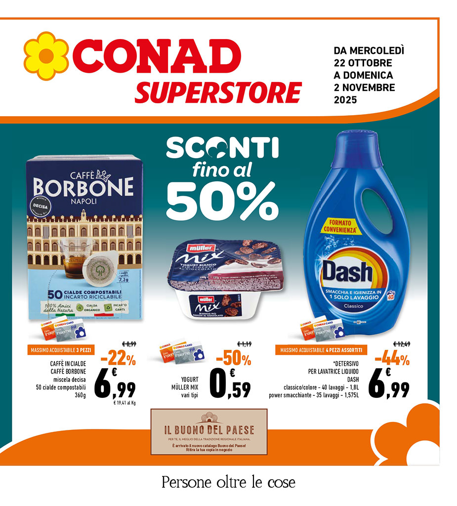 Sconti fino al 50%