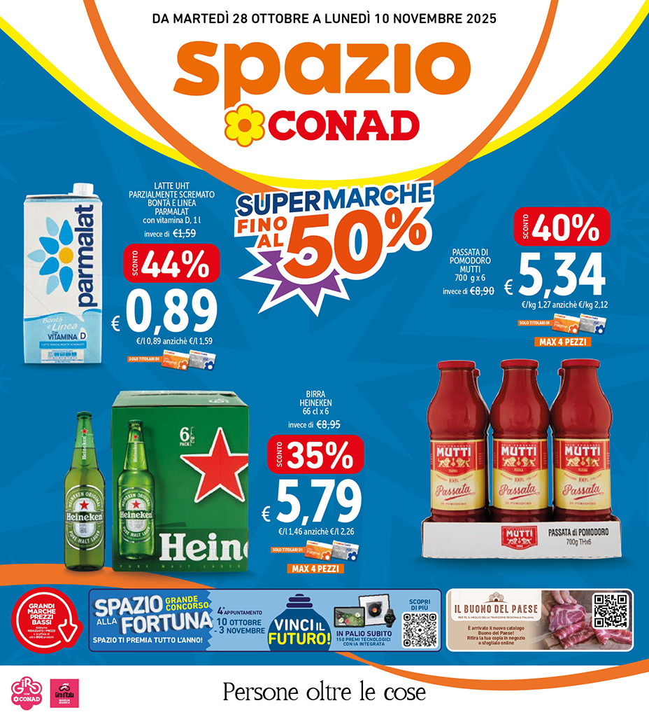 Super Marche fino al 50% - Benevento, Trentola, Volla