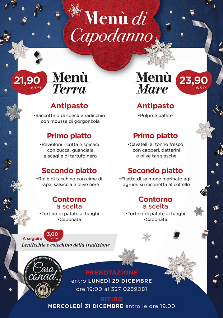 Menù di Capodanno - Viterbo