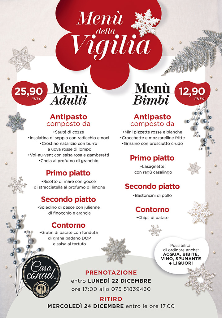 Menù della Vigilia - Corciano