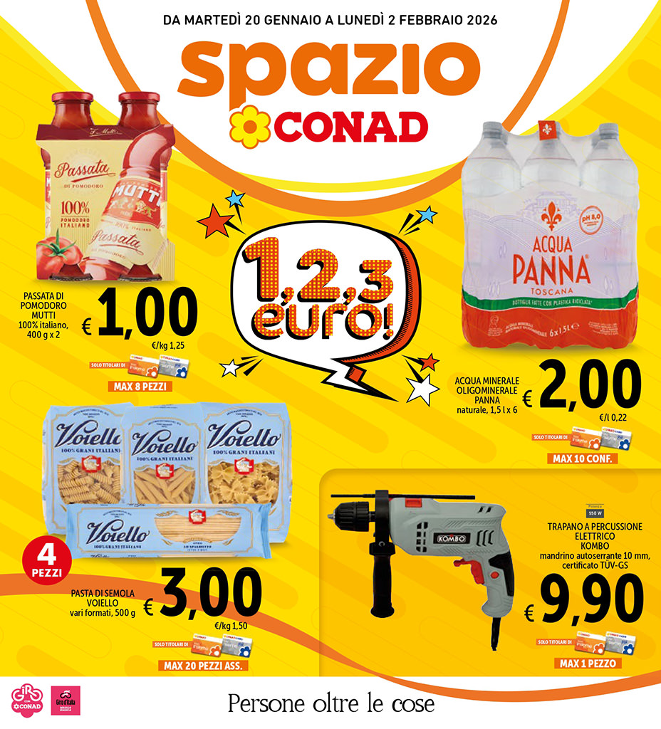 1, 2, 3 euro! - Benevento, Trentola, Volla