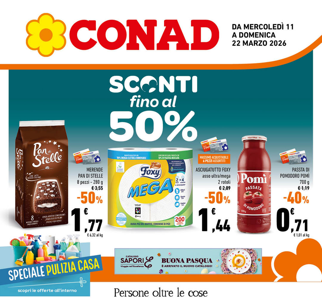 Sconti fino al 50%