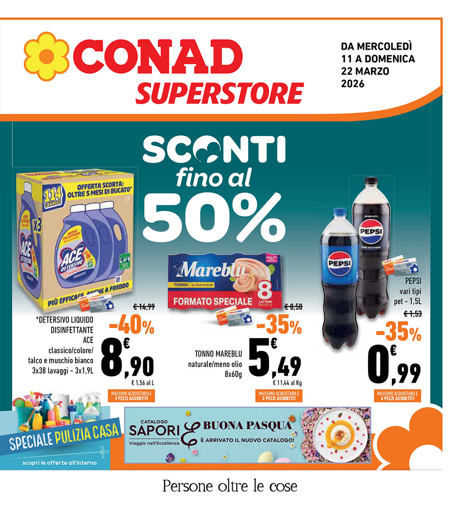 Sconti fino al 50%