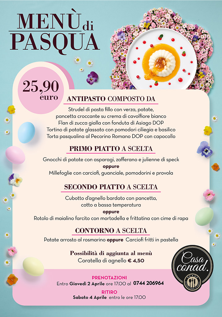 Menù di Pasqua - Terni