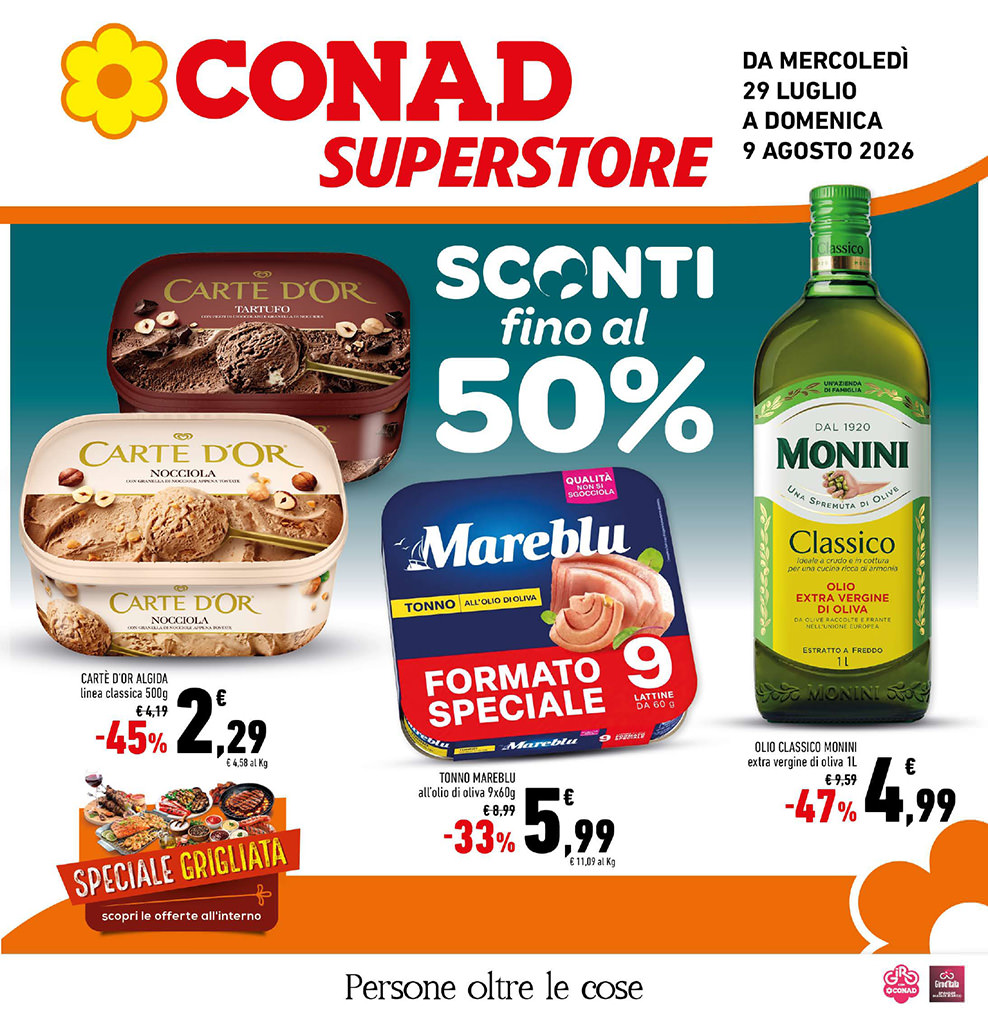 Sconti fino al 50%