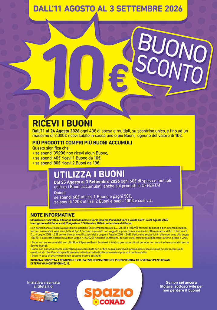 Buono Sconto - Terni