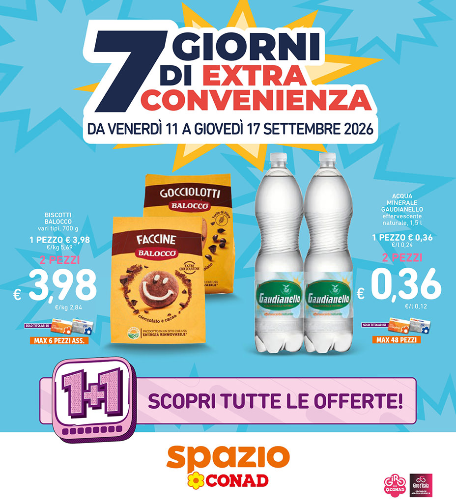 7 Giorni di Extra Convenienza - Benevento, Trentola, Volla